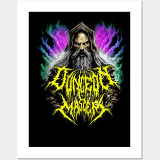 Dungeon Master Death Metal design Posters and Art